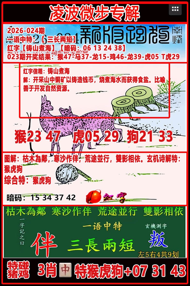 024期凌波微步专解跑狗[图]